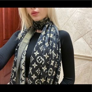 LV Satin Scarf